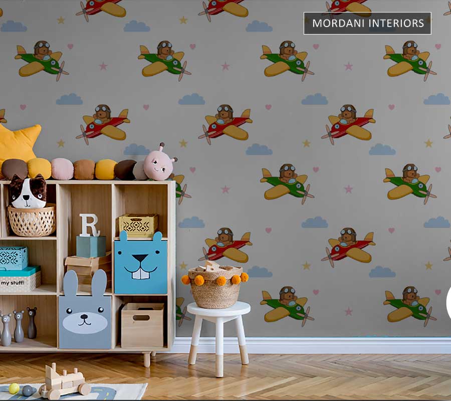 CUTE CARTOON KIDS WALL MURALS _ K